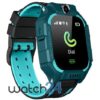 Ceas Smartwatch Copii - Watch24 - verde cu negru