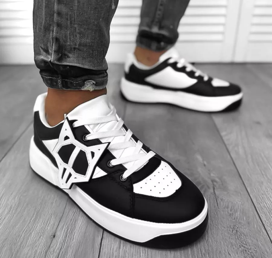 dehaine - Adidasi Barbati Casual Fox - Negru