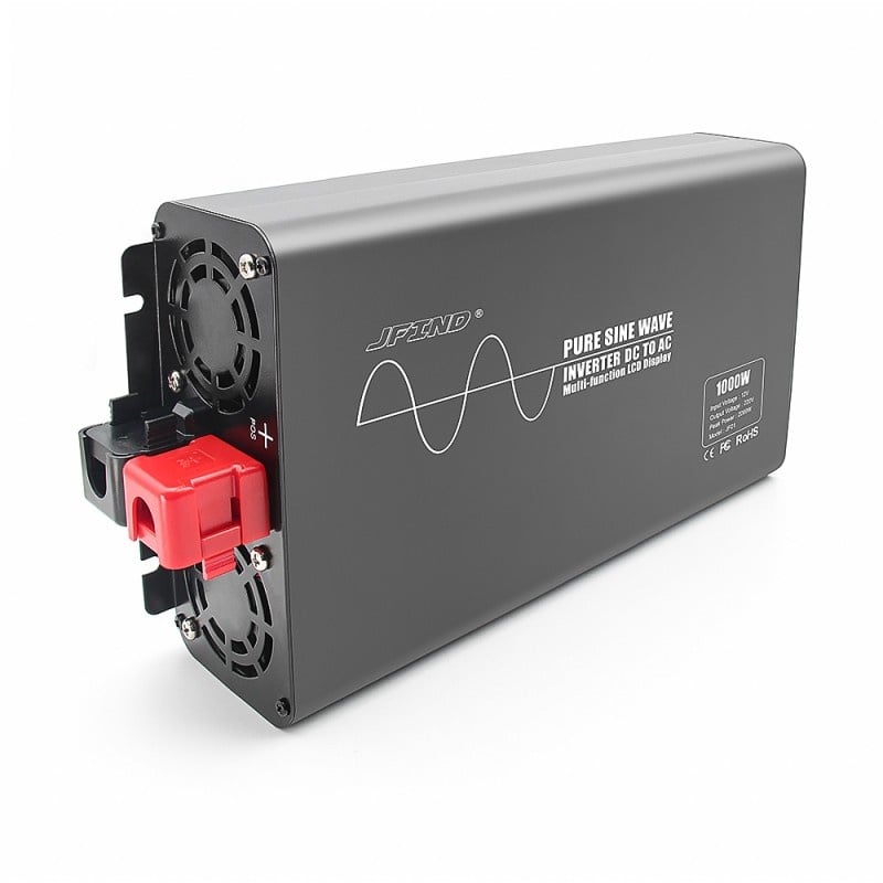 TechStar - Invertor De Putere DC 12V la AC 220V - spate