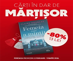 1 Martie - Carti in dar de Martisor - Litera - Pana la 80% Reduceri